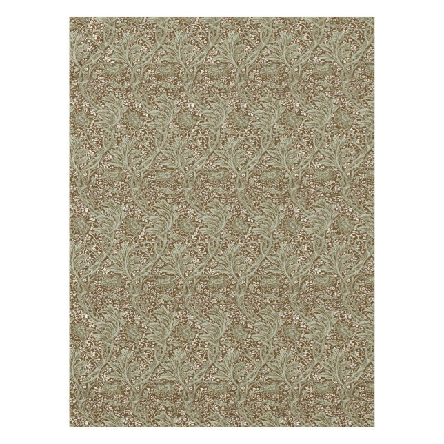 William Morris Arcadia Floral Pattern Classic Tablecloth (Front)