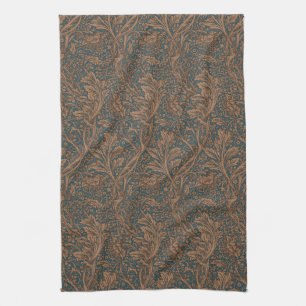 William Morris Arcadia Floral Pattern Classic Tea Towel