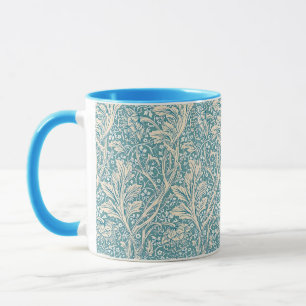 William Morris Arcadia Floral Pattern Mug