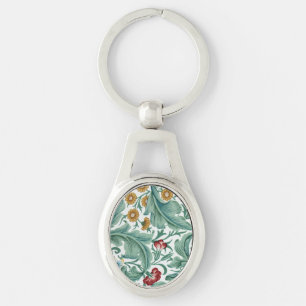 William Morris Art Key Ring