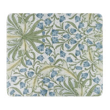 William Morris - Art Nouveau Blue Bellflowers