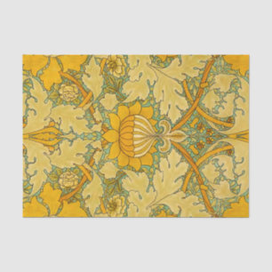 William Morris, Art Nouveau Gold St James Palace Tissue Paper