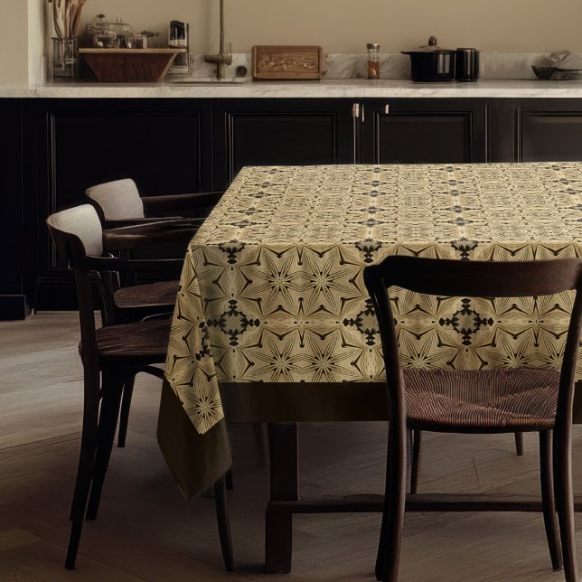 William Morris Art nouveau ivory brown neutral Tablecloth (William Morris Art nouveau ivory brown neutral Tablecloth)