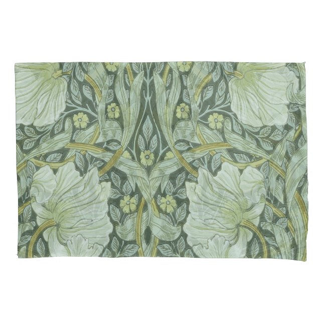 William Morris, Art nouveau pattern, beautiful art Pillowcase (Front)