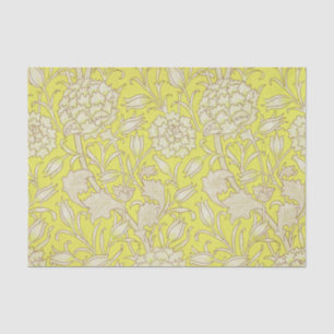 William Morris - Art Nouveau Wild Tulips - Yellow Tissue Paper