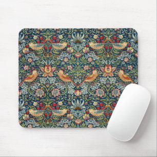William Morris Art Strawberry Thief Mousepad