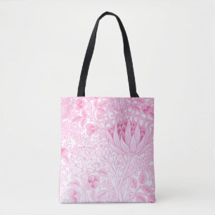 William Morris Artichoke Pale Pink Tote Bag