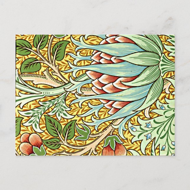 William Morris - Artichoke  Postcard (Front)