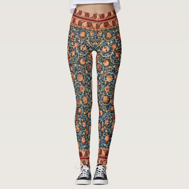 William Morris ARTS & CRAFTS VINE Leggings (Front)