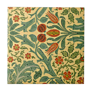 William Morris - Autumn Flower pattern Tile