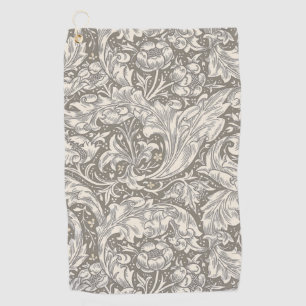 William Morris Bachelor's Button Flower Floral Bot Golf Towel