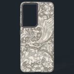 William Morris Bachelor's Button Flower Floral Bot Samsung Galaxy Case<br><div class="desc">This elegant old world rich flower art design is the William Morris Bachelor's Button pattern,  a classic wallpaper design from 1892 created by William Morris for his line of English flower wallpaper.</div>