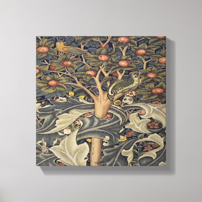 William Morris beautiful art nouveau work Canvas Print (Front)