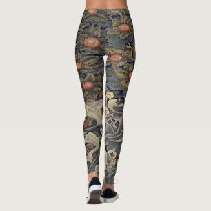 William Morris beautiful art nouveau work Leggings