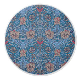 William Morris, Beautiful, floral pattern, vintage Ceramic Knob