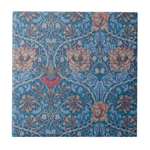 William Morris, Beautiful, floral pattern, vintage Tile