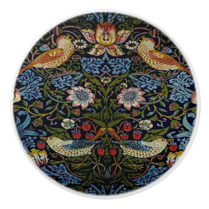 William Morris beautiful pattern, art nouveau, vin Ceramic Knob