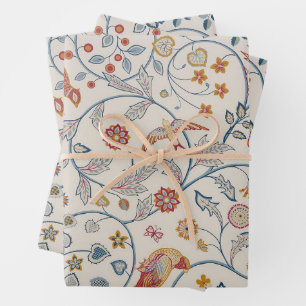 William Morris, Bird and Floral Pattern Wrapping Paper Sheet