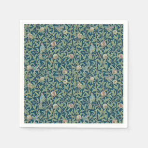 William Morris "Bird and Pomegranate"  Napkin