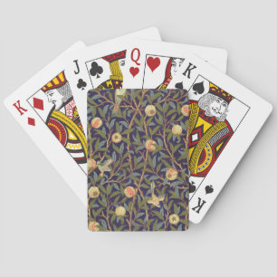 William Morris Bird And Pomegranate Playing Cards