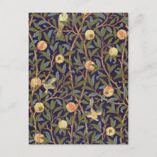 William Morris Bird And Pomegranate Postcard