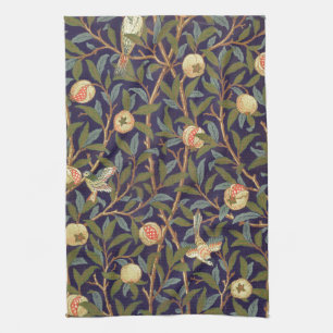 William Morris Bird And Pomegranate Tea Towel