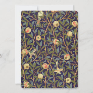 William Morris Bird And Pomegranate Vintage Art
