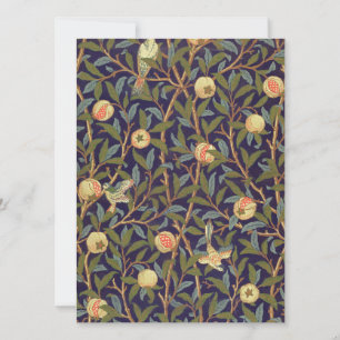 William Morris Bird And Pomegranate Vintage Art