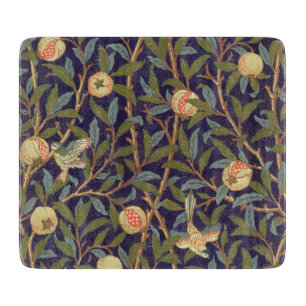 William Morris Bird And Pomegranate Vintage Art Cutting Board