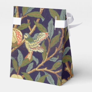 William Morris Bird And Pomegranate Vintage Art Favour Box