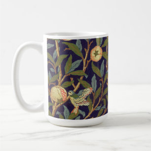 William Morris Bird And Pomegranate Vintage Floral Coffee Mug