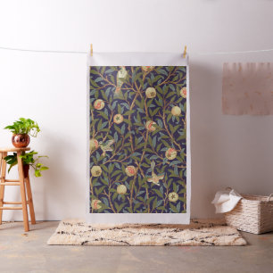 William Morris Bird And Pomegranate Vintage Floral Fabric