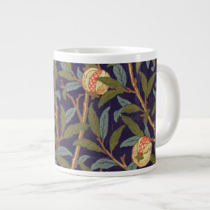 William Morris Bird And Pomegranate Vintage Floral Large Coffee Mug