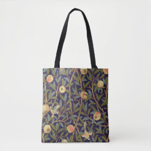 William Morris Bird And Pomegranate Vintage Floral Tote Bag
