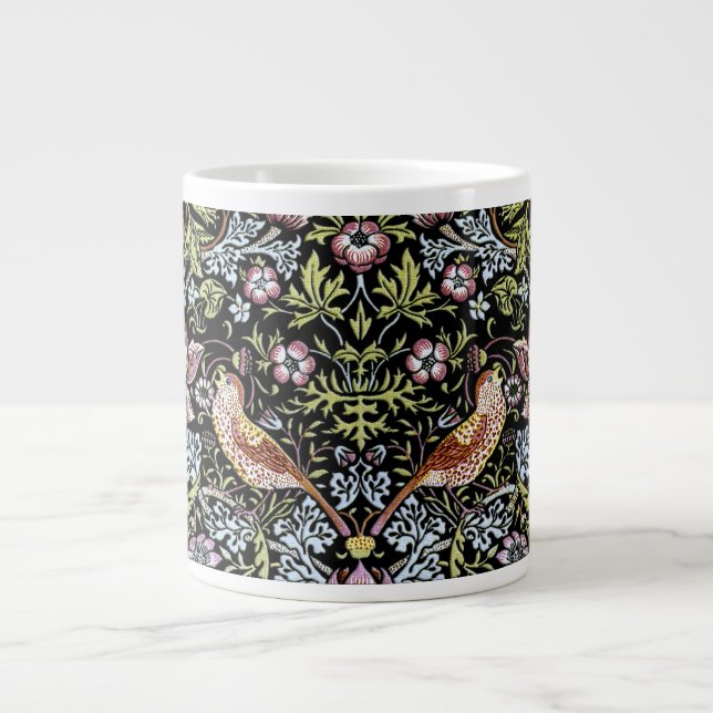 William Morris birds and flowers 2 Large Coffee Mug (Front)