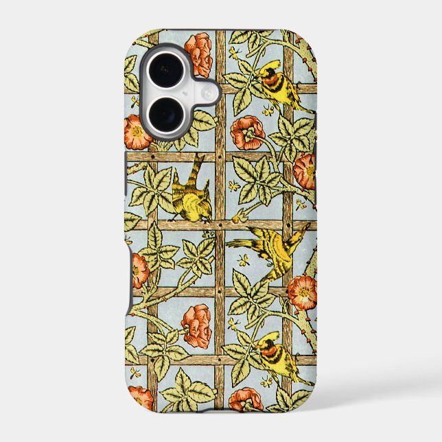 William Morris birds and flowers pattern (Back)