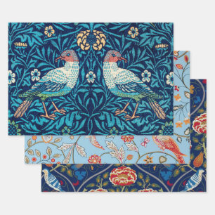 William Morris, Birds and Flowers Wrapping Paper Sheet