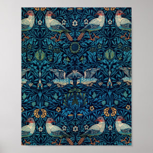 William Morris Birds famous pattern Poster