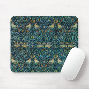 William Morris Birds & Floral Pattern Mouse Mat