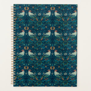 William Morris - Birds Floral Pattern Splicing Planner