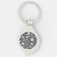 William Morris Black White Grape Vine Pattern