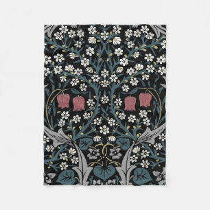 William Morris Blackthorn Fleece Blanket