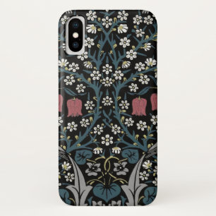 William Morris Blackthorn Floral Art Nouveau iPhone X Case