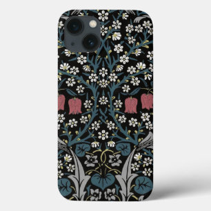 William Morris Blackthorn Floral Art Nouveau iPhone 13 Case
