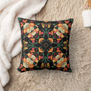 William Morris Blackthorn Floral Art Nouveau Cushion