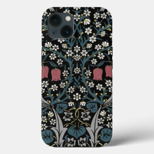 William Morris Blackthorn Floral Art Nouveau iPhone 13 Case