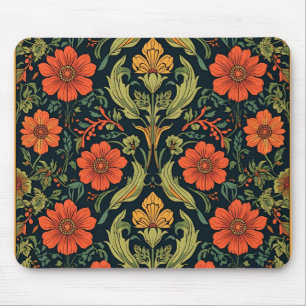 William Morris Blackthorn Floral Art Nouveau  Mouse Mat