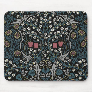 William Morris Blackthorn Floral Art Nouveau Mouse Mat