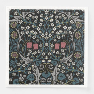 William Morris Blackthorn Floral Art Nouveau Napkin