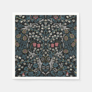 William Morris Blackthorn Floral Art Nouveau Napkin